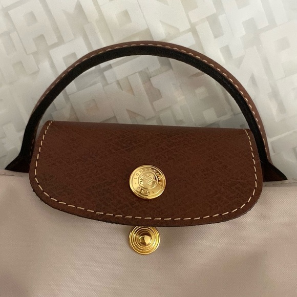 Longchamp Le Pliage Mini Pouch with Handle - Picture 14 of 15